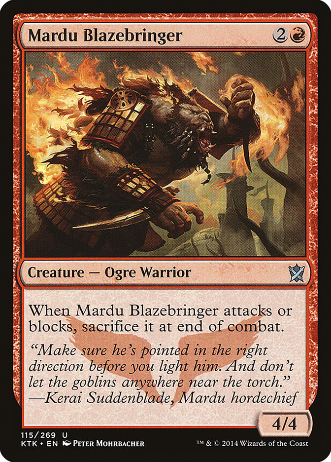 Mardu Blazebringer [Khans of Tarkir] | Play N Trade Winnipeg