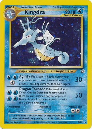 Kingdra (8/111) [Neo Genesis Unlimited] | Play N Trade Winnipeg