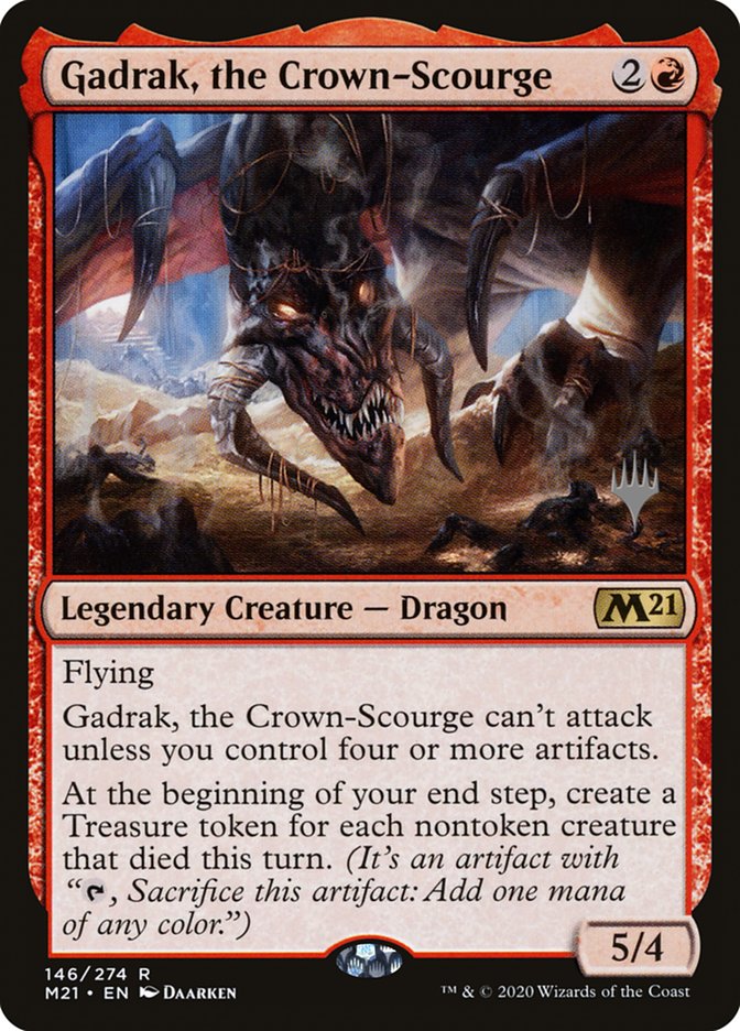 Gadrak, the Crown-Scourge (Promo Pack) [Core Set 2021 Promos] | Play N Trade Winnipeg