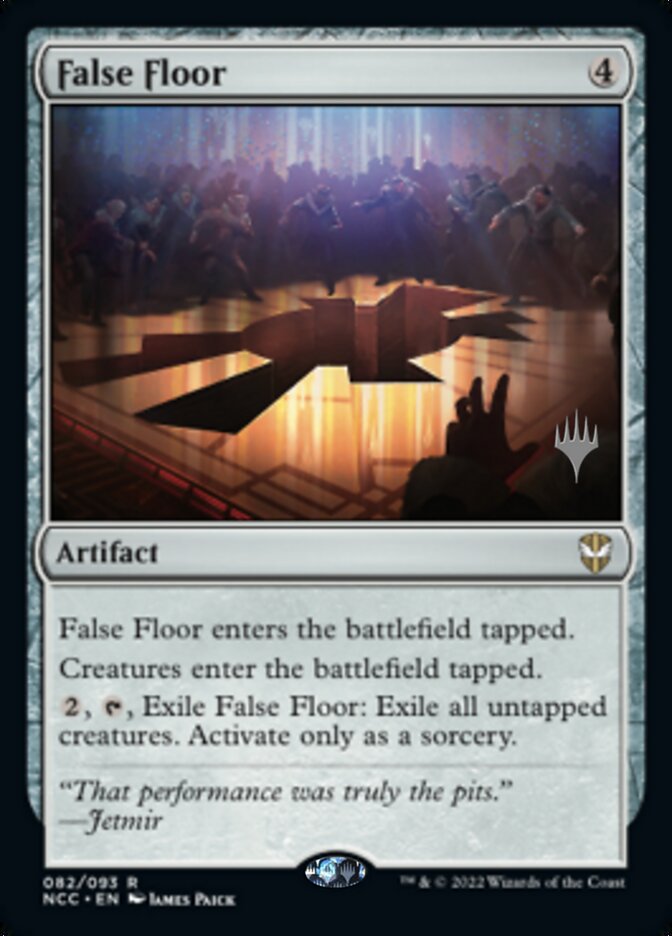 False Floor (Promo Pack) [Streets of New Capenna Commander Promos] | Play N Trade Winnipeg