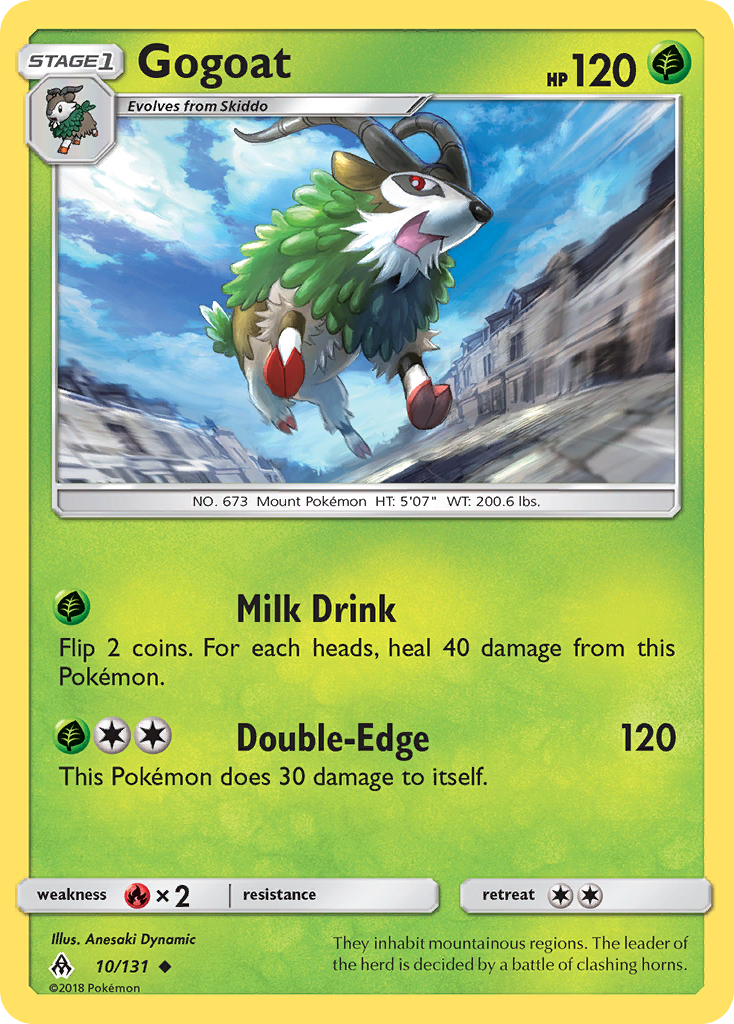 Gogoat (10/131) [Sun & Moon: Forbidden Light] | Play N Trade Winnipeg