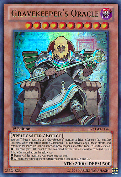 Gravekeeper's Oracle [LVAL-EN034] Ultra Rare | Play N Trade Winnipeg