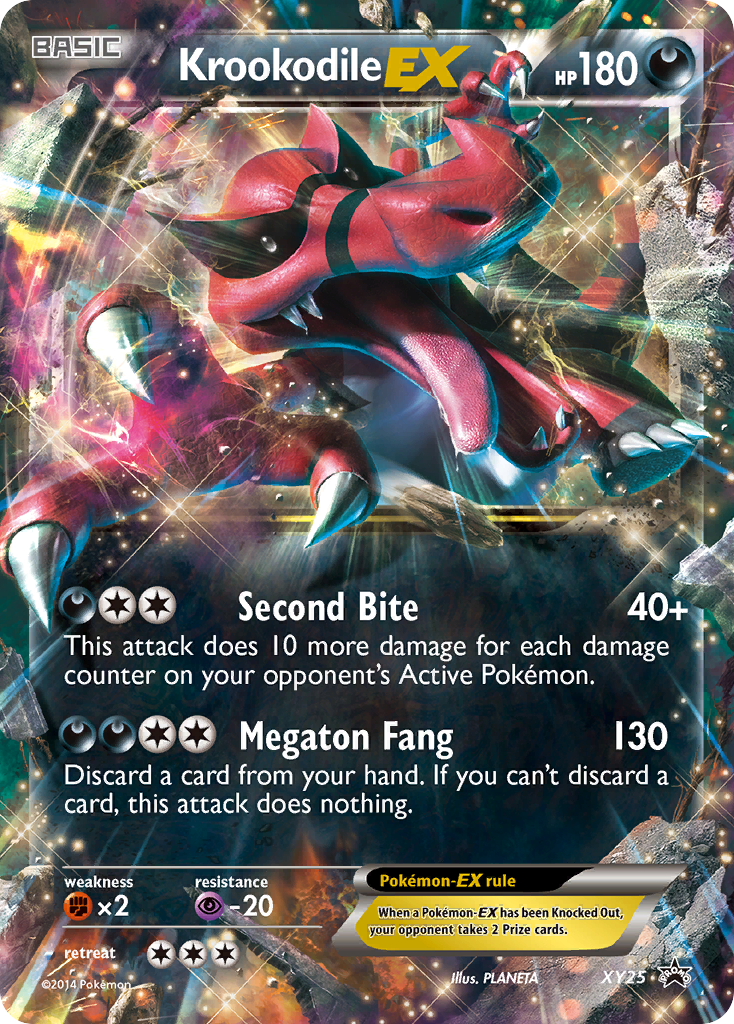 Krookodile EX (XY25) [XY: Black Star Promos] | Play N Trade Winnipeg