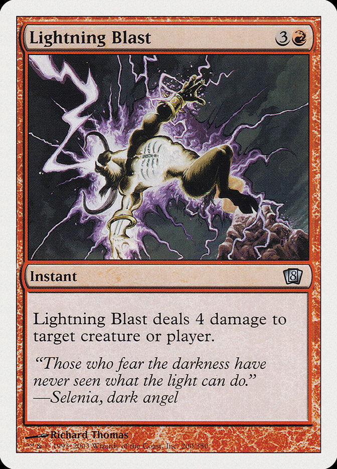 Lightning Blast [Eighth Edition] | Play N Trade Winnipeg