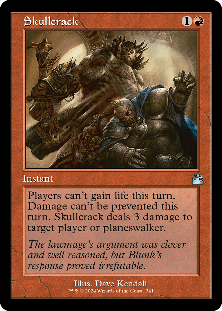 Skullcrack (Retro Frame) [Ravnica Remastered] | Play N Trade Winnipeg