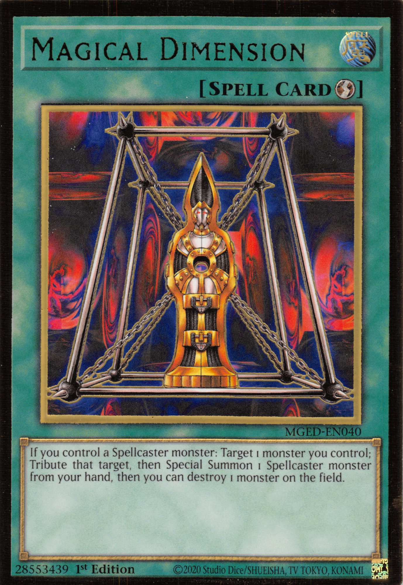 Magical Dimension [MGED-EN040] Gold Rare | Play N Trade Winnipeg