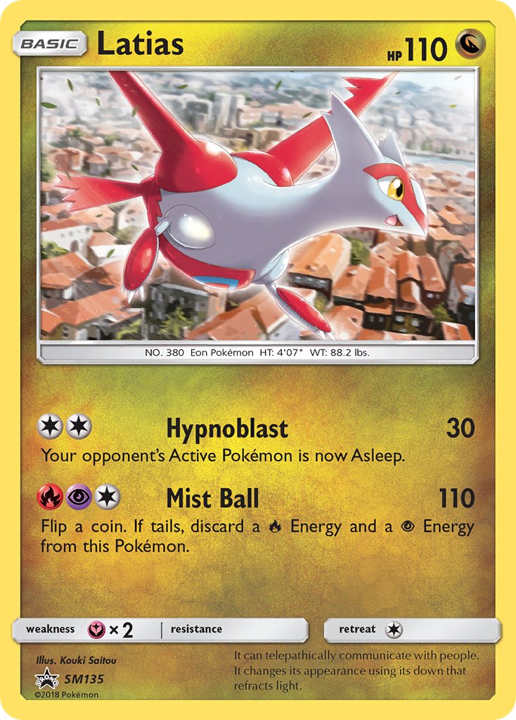 Latias (SM135) [Sun & Moon: Black Star Promos] | Play N Trade Winnipeg