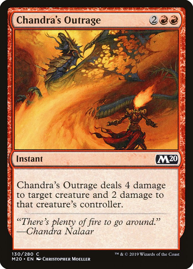 Chandra's Outrage [Core Set 2020] | Play N Trade Winnipeg