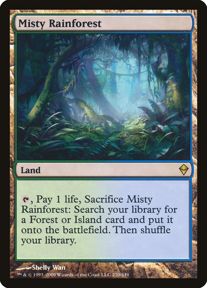 Misty Rainforest [Zendikar] | Play N Trade Winnipeg