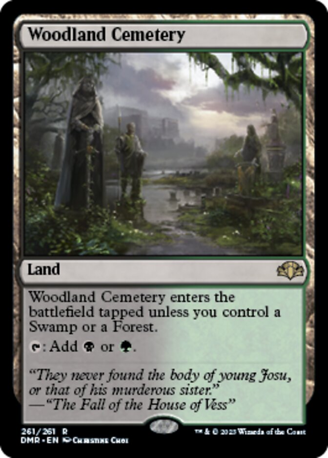 Woodland Cemetery [Dominaria Remastered] | Play N Trade Winnipeg