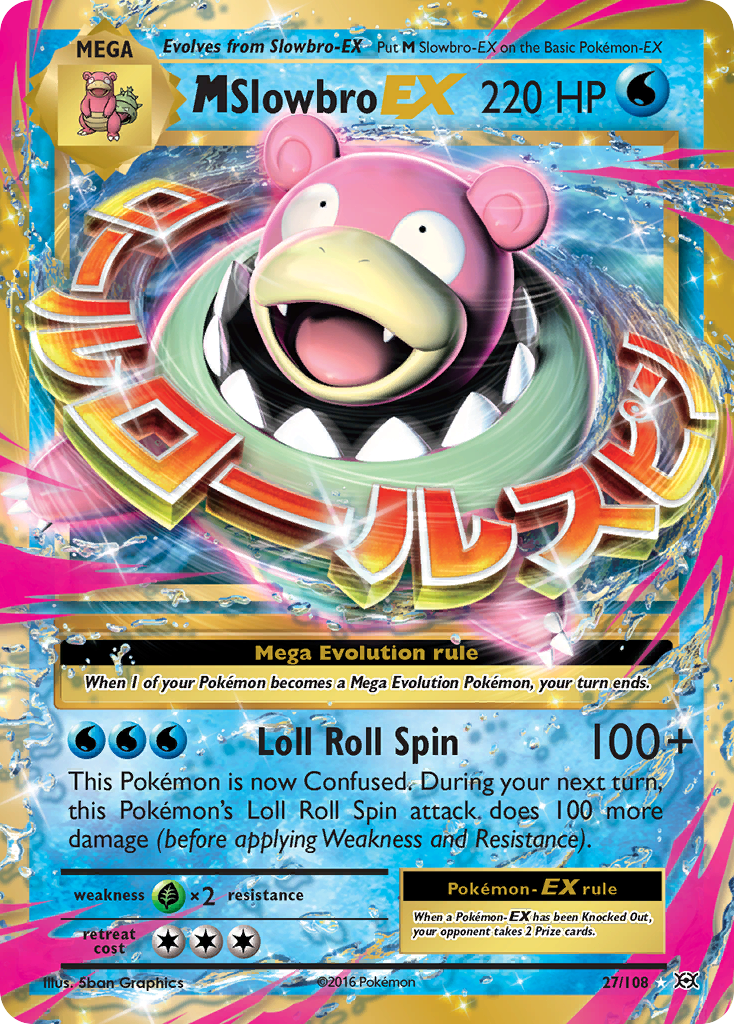 M Slowbro EX (27/108) [XY: Evolutions] | Play N Trade Winnipeg