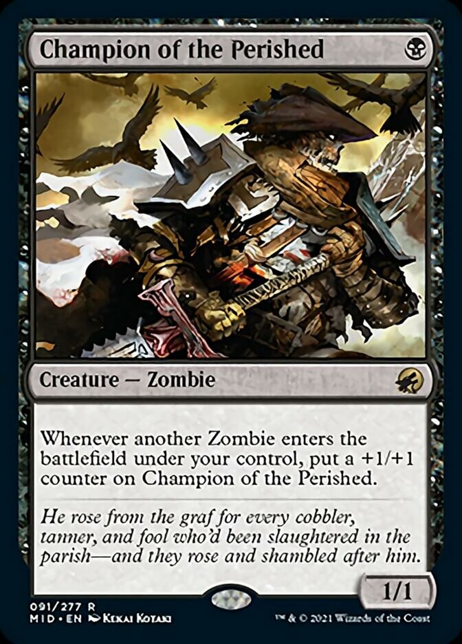 Champion of the Perished [Innistrad: Midnight Hunt] | Play N Trade Winnipeg