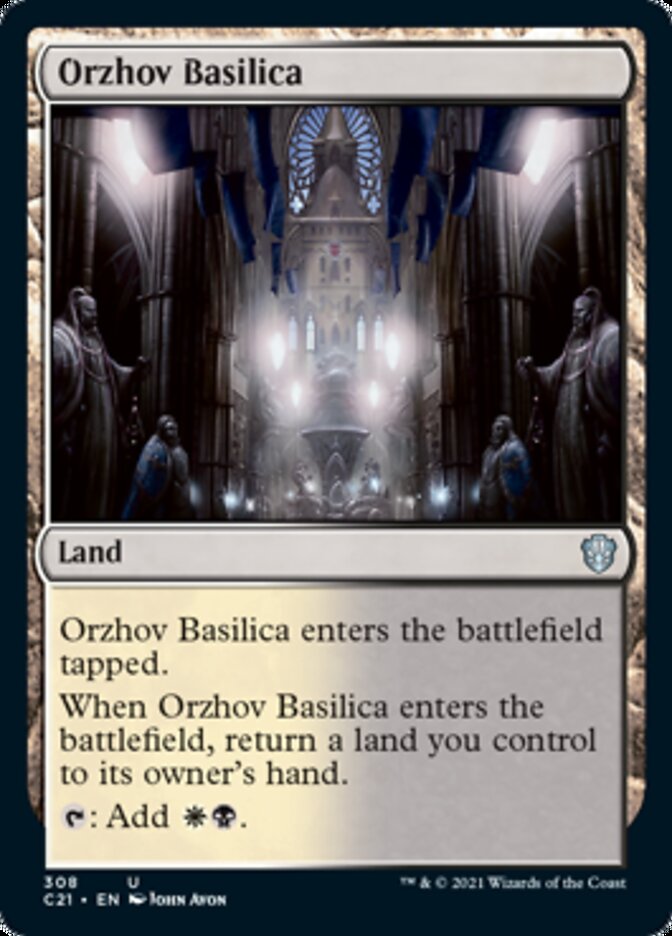 Orzhov Basilica [Commander 2021] | Play N Trade Winnipeg