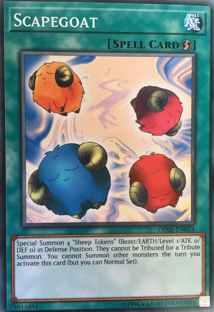 Scapegoat [OP05-EN024] Common | Play N Trade Winnipeg