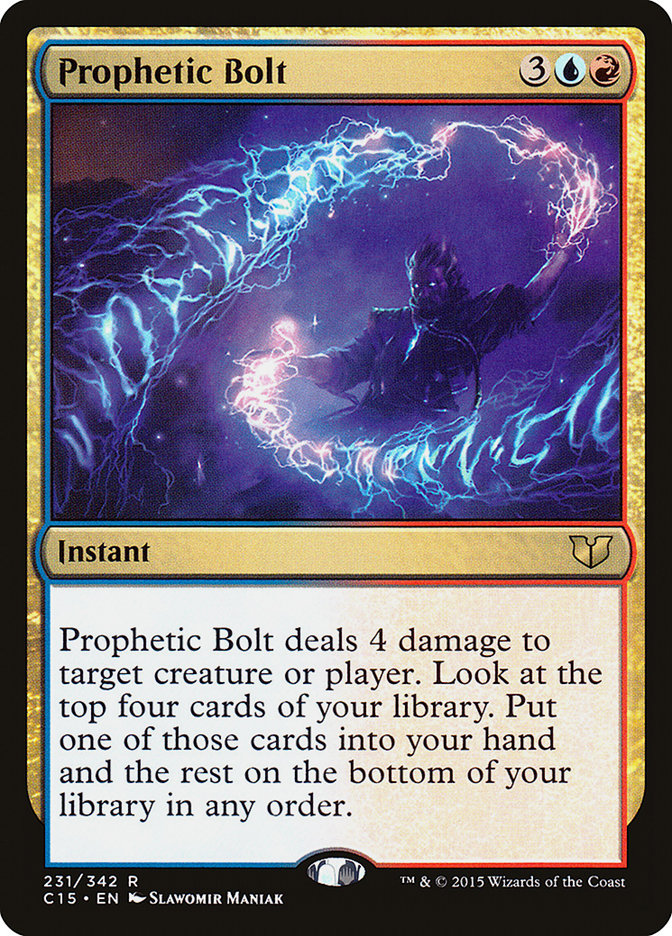 Prophetic Bolt [Commander 2015] | Play N Trade Winnipeg