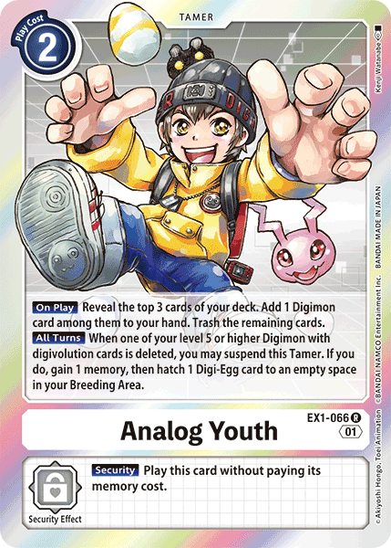 Analog Youth [EX1-066] [Classic Collection] | Play N Trade Winnipeg