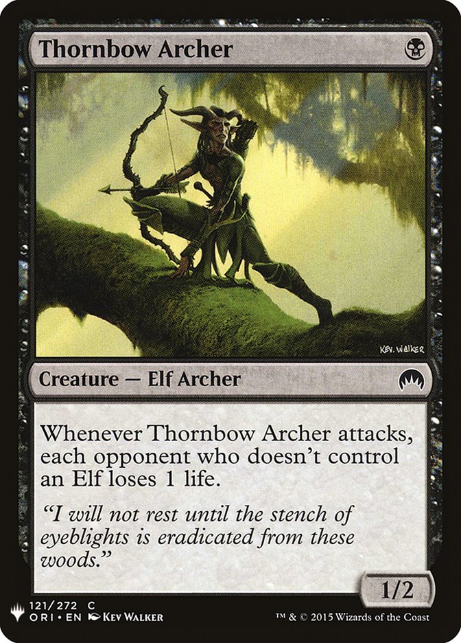 Thornbow Archer [Mystery Booster] | Play N Trade Winnipeg