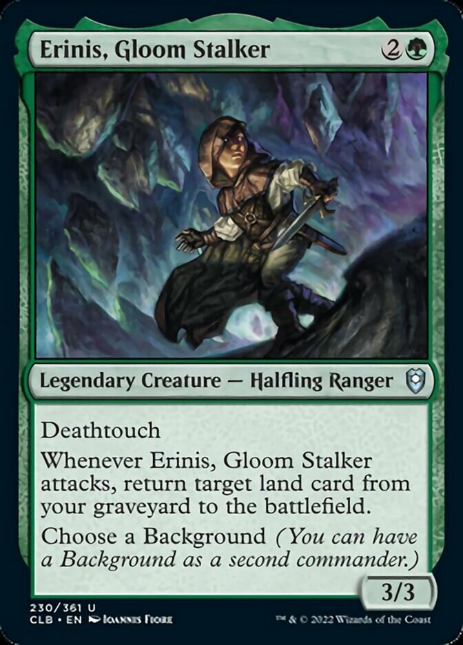 Erinis, Gloom Stalker [Commander Legends: Battle for Baldur's Gate] | Play N Trade Winnipeg