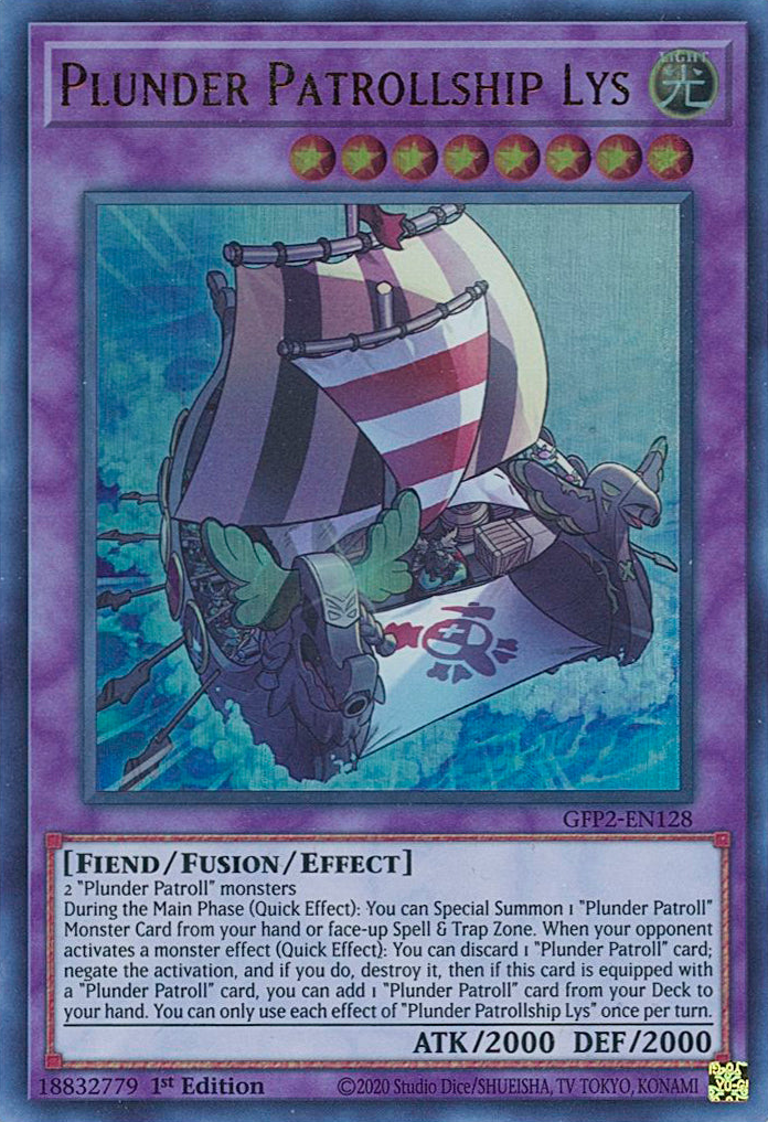 Plunder Patrollship Lys [GFP2-EN128] Ultra Rare | Play N Trade Winnipeg