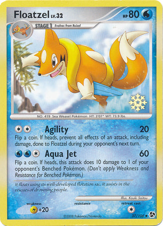 Floatzel (37/106) [Countdown Calendar Promos] | Play N Trade Winnipeg