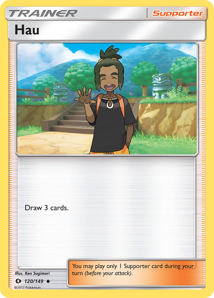 Hau (120/149) [Sun & Moon: Base Set] | Play N Trade Winnipeg