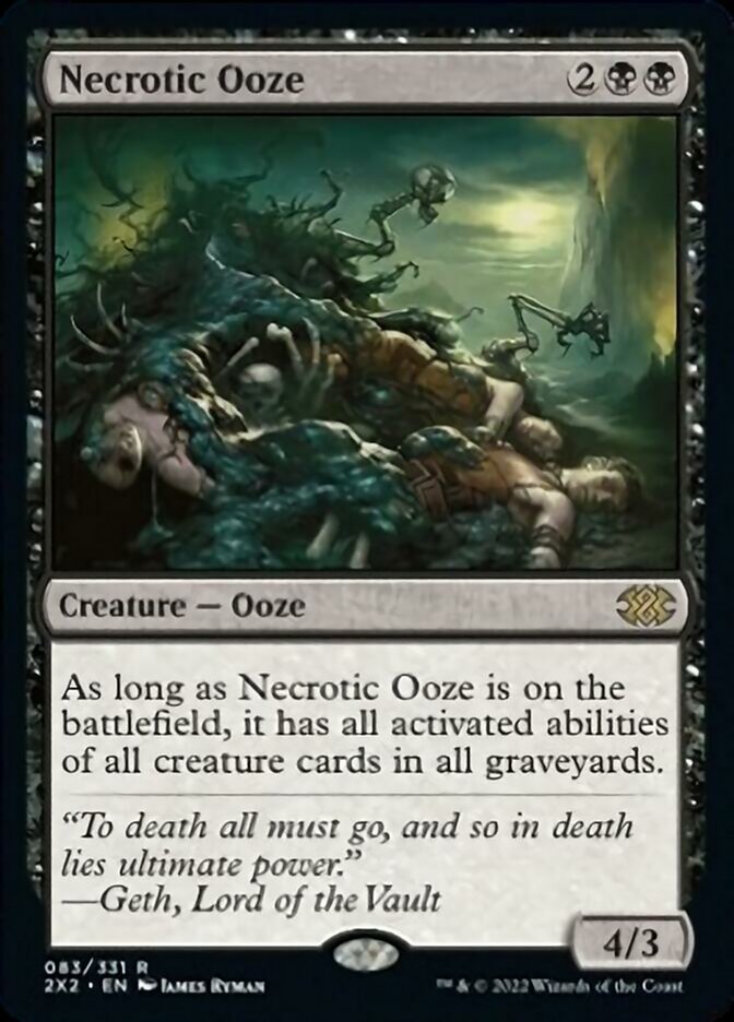 Necrotic Ooze [Double Masters 2022] | Play N Trade Winnipeg