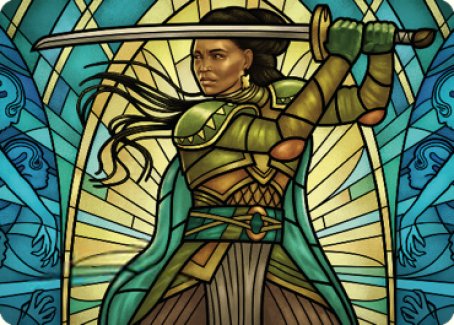 Shanna, Purifying Blade Art Card 2 [Dominaria United Art Series] | Play N Trade Winnipeg