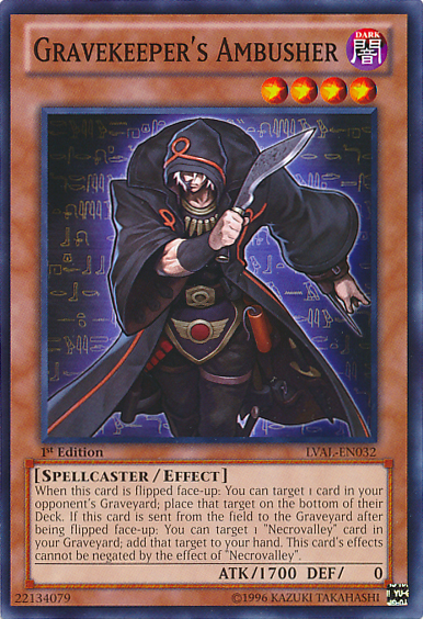 Gravekeeper's Ambusher [LVAL-EN032] Common | Play N Trade Winnipeg