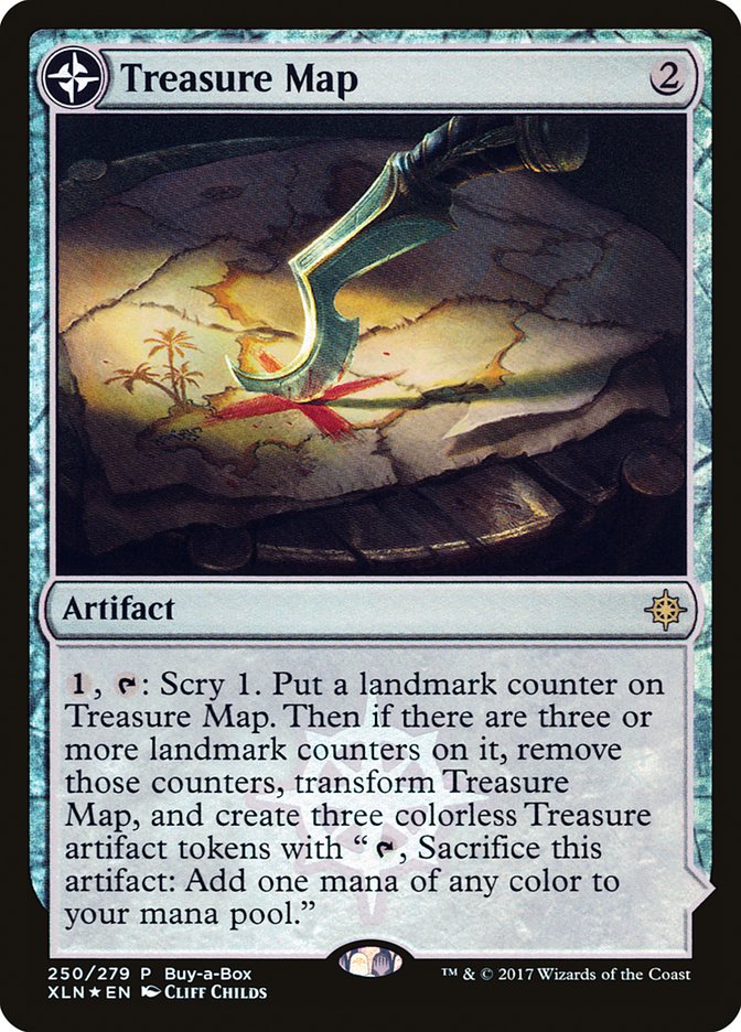 Treasure Map // Treasure Cove (Buy-A-Box) [Ixalan Treasure Chest] | Play N Trade Winnipeg