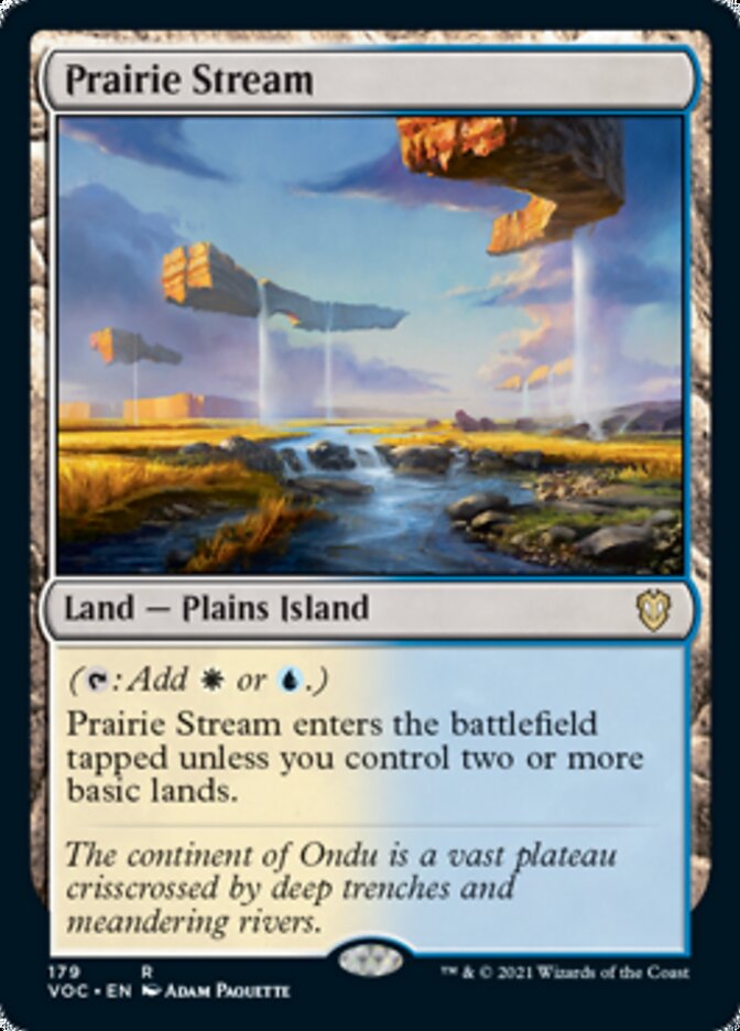 Prairie Stream [Innistrad: Crimson Vow Commander] | Play N Trade Winnipeg