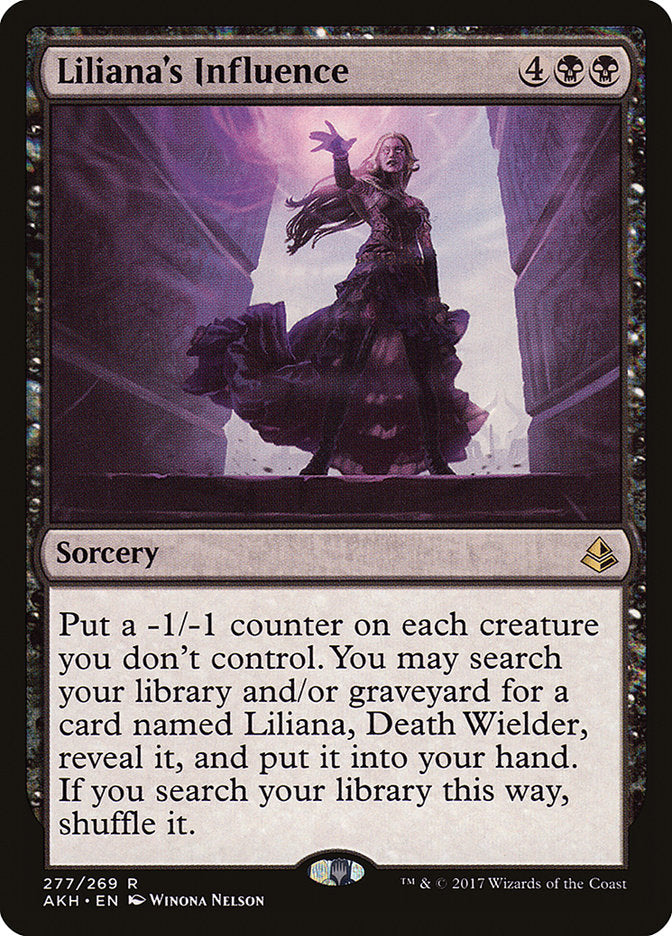 Liliana's Influence [Amonkhet] | Play N Trade Winnipeg