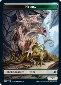 Hydra // Illusion Double-sided Token [Zendikar Rising Tokens] | Play N Trade Winnipeg