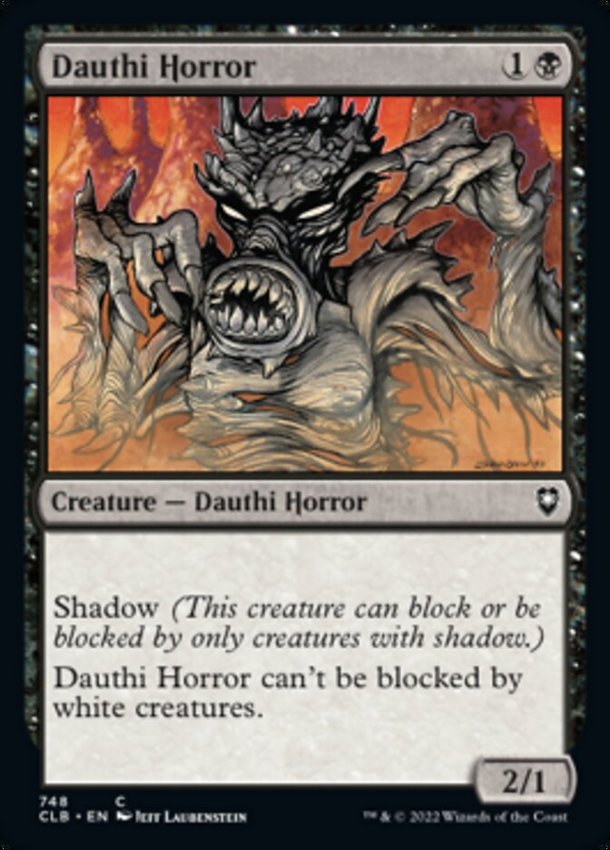 Dauthi Horror [Commander Legends: Battle for Baldur's Gate] | Play N Trade Winnipeg