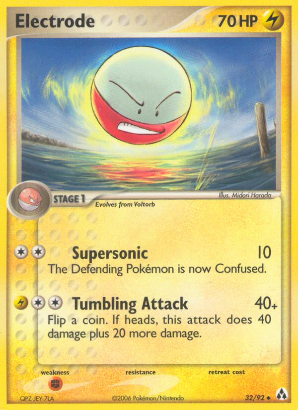 Electrode (32/92) [EX: Legend Maker] | Play N Trade Winnipeg