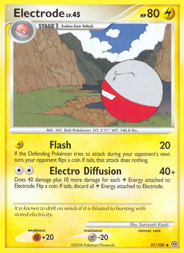 Electrode (37/100) [Diamond & Pearl: Stormfront] | Play N Trade Winnipeg