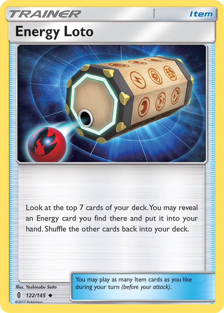 Energy Loto (122/145) [Sun & Moon: Guardians Rising] | Play N Trade Winnipeg