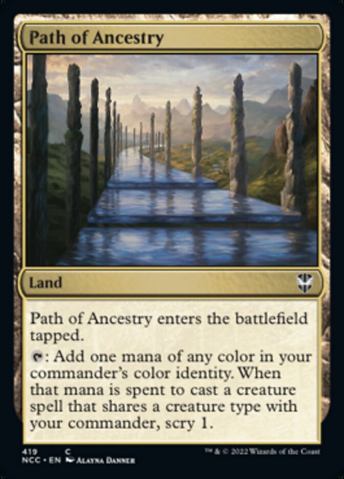 Path of Ancestry [Streets of New Capenna Commander] | Play N Trade Winnipeg