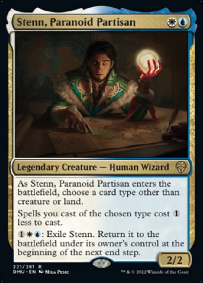 Stenn, Paranoid Partisan [Dominaria United] | Play N Trade Winnipeg