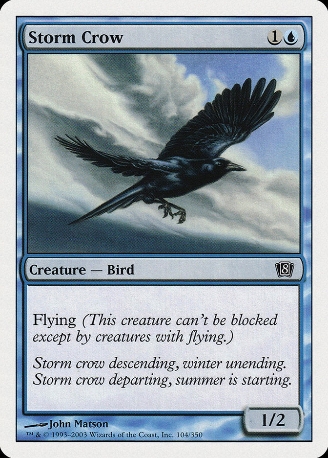 Storm Crow [Eighth Edition] | Play N Trade Winnipeg