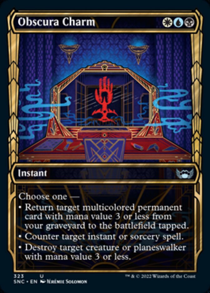 Obscura Charm (Showcase Golden Age) [Streets of New Capenna] | Play N Trade Winnipeg