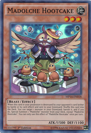 Madolche Hootcake [MP14-EN018] Super Rare | Play N Trade Winnipeg