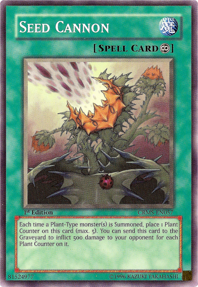 Seed Cannon [CRMS-EN057] Common | Play N Trade Winnipeg