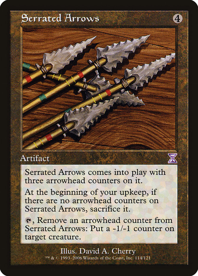 Serrated Arrows [Time Spiral Timeshifted] | Play N Trade Winnipeg