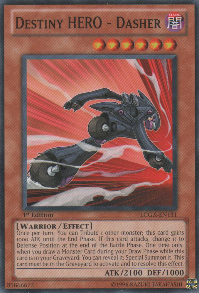 Destiny HERO - Dasher [LCGX-EN131] Common | Play N Trade Winnipeg