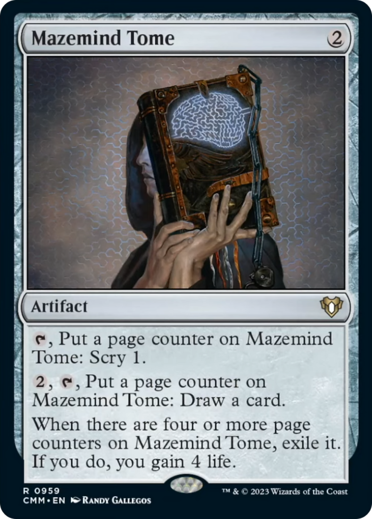 Mazemind Tome [Commander Masters] | Play N Trade Winnipeg