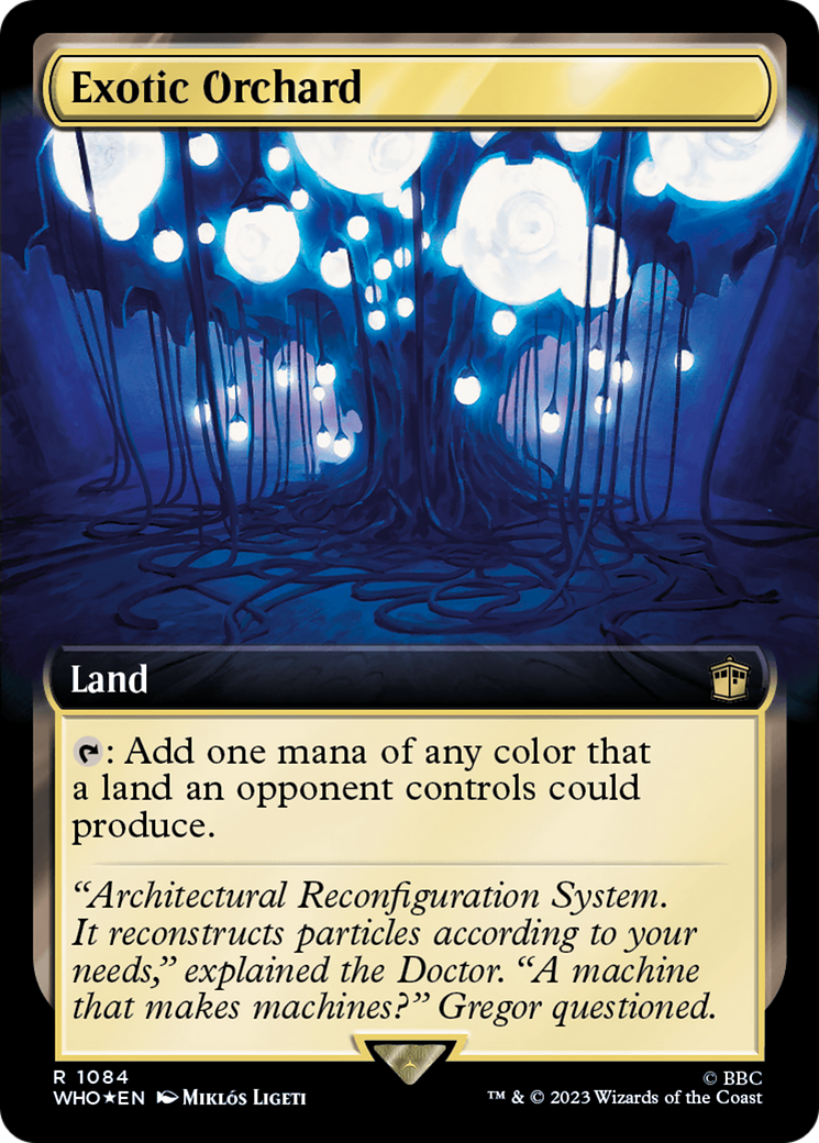 Exotic Orchard (Extended Art) (Surge Foil) [Doctor Who] | Play N Trade Winnipeg