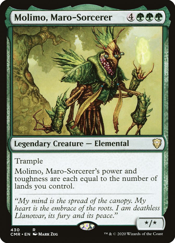 Molimo, Maro-Sorcerer [Commander Legends] | Play N Trade Winnipeg