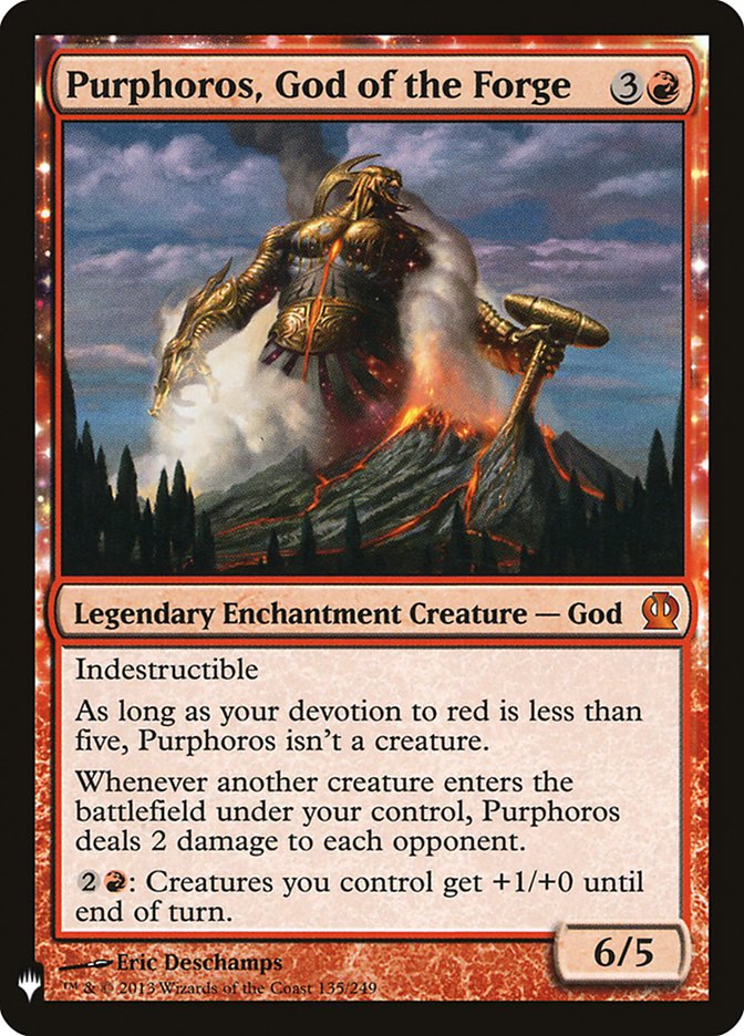 Purphoros, God of the Forge [Mystery Booster] | Play N Trade Winnipeg