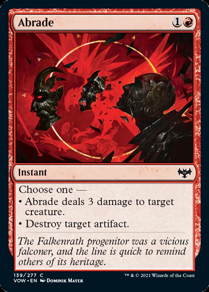 Abrade [Innistrad: Crimson Vow] | Play N Trade Winnipeg