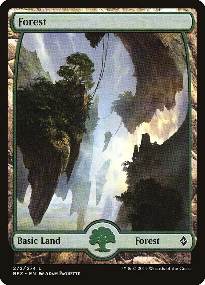 Forest (272) [Battle for Zendikar] | Play N Trade Winnipeg